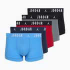 Pánské boxerky Nike Jordan Cotton Trunk 5pk gym red/black