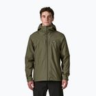 Pánská nepromokavá bunda Patagonia Insulated Boulder Fork Rain basin green