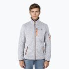 Pánská fleecová mikina Aulp Navoy Melanged Knit grey