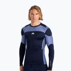 Pánský tréninkový longsleeve Venum Tempest Rashguard Longsleeve navy blue/blue