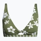 Horní díl plavek ROXY Retro Revo Twist Bra 2021 loden green surfrider spirit s
