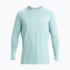 Pánské plavecké triko Longsleeve Quiksilver DNA Bubble Logo aquifer