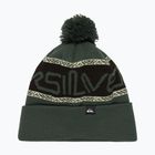Pánská zimní čepice Quiksilver Summit Beanie trekking green