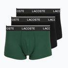 Pánské boxerky Lacoste 5H1300 3 pack black/green