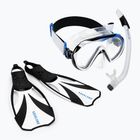 Šnorchlovací sada Aqualung Compass černobílá SR4110109XL