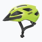 Cyklistická helma ABUS Macator Mips signal yellow