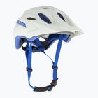 Dětská cyklistická helma Alpina Carapax smoke grey/blue matt