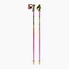 Dětské lyžařské hole LEKI WCR Pro Lite SL TR neon pink/black/neon yellow