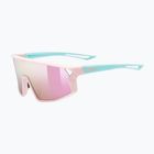 Dětské sluneční brýle UVEX UVEX Skyryse Jr pink/green matt/mirror pink