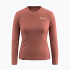 Dámské trekingové tričko Longsleeve Salewa Puez Dry etruscan red