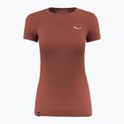 Dámské trekingové tričko Salewa Zebru Medium Warm Amr etruscan red