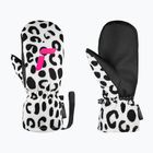 Dětské lyžařské rukavice Reusch Carter R-Tex XT Junior Mitten white/grey leopard