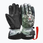 Dětské lyžařské rukavice Reusch Carter R-Tex XT blck/silver/fluo red