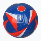 Fotbalový míč adidas Fussballiebe Club glow blue/solar red/white velikost 5