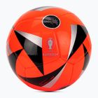 Fotbalový míč adidas Fussballiebe Club Euro 2024 solar red/black/silver metallic velikost 4