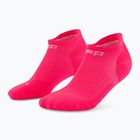 Dámské kompresní ponožky CEP Run No Show 5.0 pink