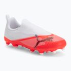 Dětské kopačky PUMA Ultra 7 Match LL FG/AG Jr ultra red/puma black/puma white