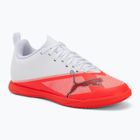 Dětské kopačky Puma Ultra 7 Play IT Jr Ultra Red/Puma Black/Puma White