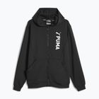 Pánská mikina PUMA Fit Double Knit FZ Hoodie puma black