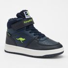 Dětské boty KangaROOS K-CP Bound Mid EV dark navy / lime