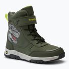 Juniorské sněhule  KangaROOS K-MJ Edison EV RTX SL olive / limetta dino