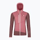 Dámská mikina ORTOVOX Fleece Grid Hoody mountain rose