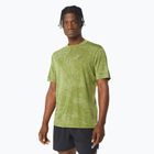 Pánské běžecké tričko ASICS Metarun Pattern 1/2 ZIP cactus