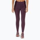 Dámské běžecké legíny ASICS Nagino Run dark aubergine heather