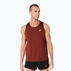 Pánské běžecké tričko ASICS Core Singlet singed red