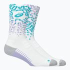 Ponožky ASICS Performance Run Crew white/energy aqua