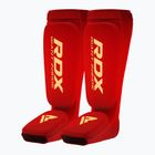Chrániče holení a nártů RDX Hosiery Shin Instep Foam red/white