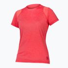 Dámský cyklistický dres Endura Singletrack II punch pink