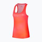 Dámské běžecké tílko tank top  Mizuno Impulse Core Graphic Tank nasturtium