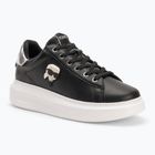 Dámské boty KARL LAGERFELD Kapri Nft Lo Lace black leather