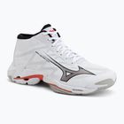 Volejbalové boty Mizuno Wave Lightning Elite Mid white/black/fiery red