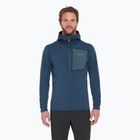 Pánská trekingová mikina Rab Superflux Hoody tempest blue