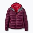 Dámská péřová bunda Rab Microlight Alpine Hoody mulberry