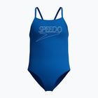 Dětské jednodílné plavky Speedo Endurance+ Logo Thinstrap Turkish Sea