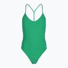 Dámské jednodílné plavky Nike Swoosh Link Y-Back stadium green
