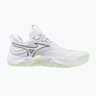 Dámské volejbalové boty Mizuno Wave Momentum Elite white/balsam green/ambrosia