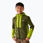 Dětská fleecová mikinaREGATTA Dissolver X nephrite green/grenoble green/black