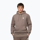 Pánská mikina Pitbull Nugget Small Logo Hooded brown savana