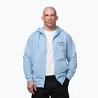Pánská mikina Pitbull Midnight Sweatshirt Zip Hooded sky blue