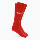 Dětské fotbalové ponožky OneTeam Precision football socks sada 2-pack červená