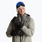 Lyžařské rukavice KADVA Mountain Flow Pro kůže 3M Thinsulate černé