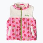 Dětská vesta KID STORY Teddy raspberry blush
