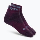 Dámské trekingové ponožky Bridgedale Hike Midweight Performance Ankle dark purple