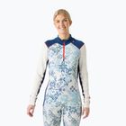 Dámská termoregulační mikina Helly Hansen Lifa Merino Midweight Gra 1/2 Zip jasně modrá nová nordická potisk