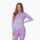 Dámská termo mikina KARI TRAA Faith Half Zip violet