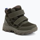 Dětská obuv Viking Footwear Track Mid 2V Waterproot olivová
